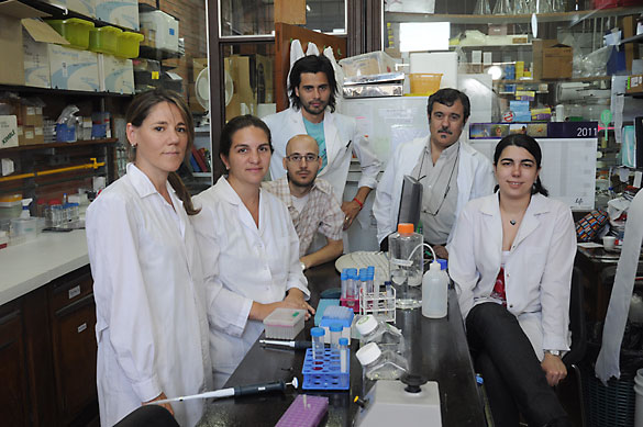 Mario Galigniana y su grupo. Foto: Juan Pablo Vittori