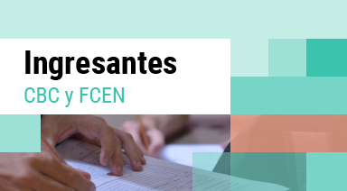 Ingresantes CBC y FCEN